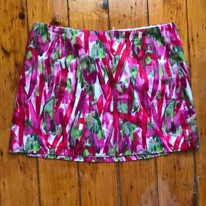 Milly Skirt size 8 Pink and floral